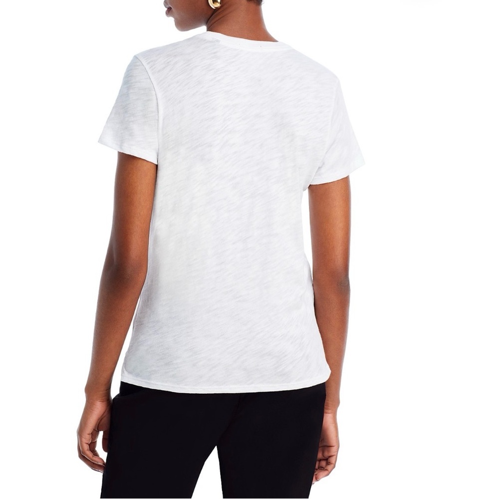 ATM Anthony Thomas Melillo Schoolboy Crewneck Tee, NWT size medium. White - Picture 2 of 5